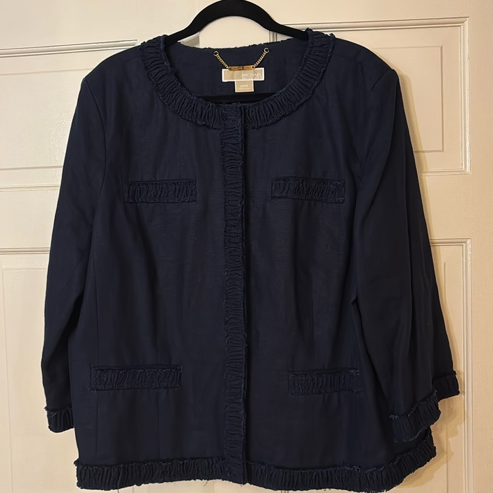 Michael Kors jacket, 20W, navy blue